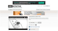 Desktop Screenshot of imeidetective.com